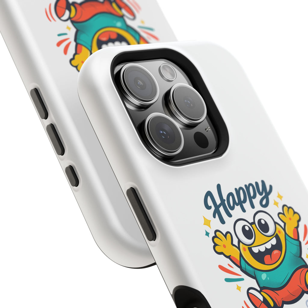 Happy Monster Magnetic Impact-Resistant Phone Case