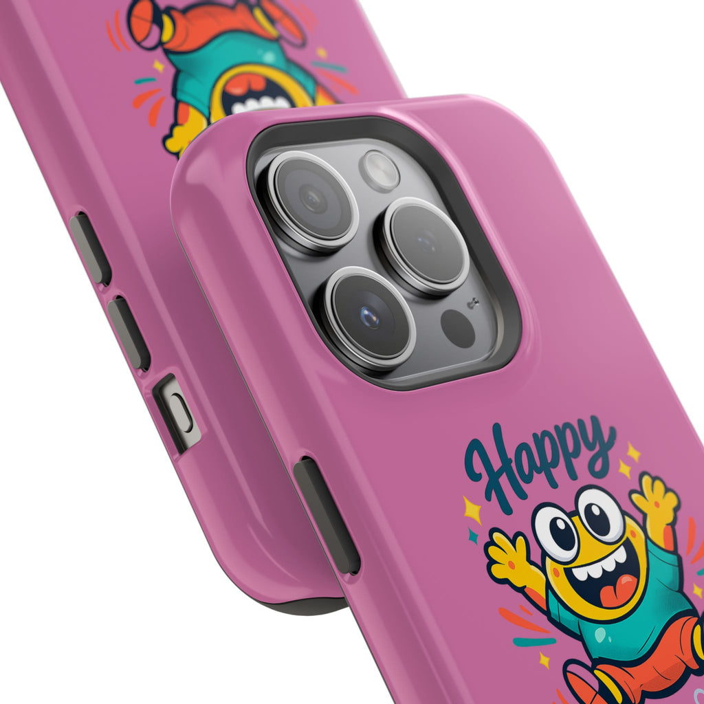 Happy Monster Magnetic Impact-Resistant Phone Case