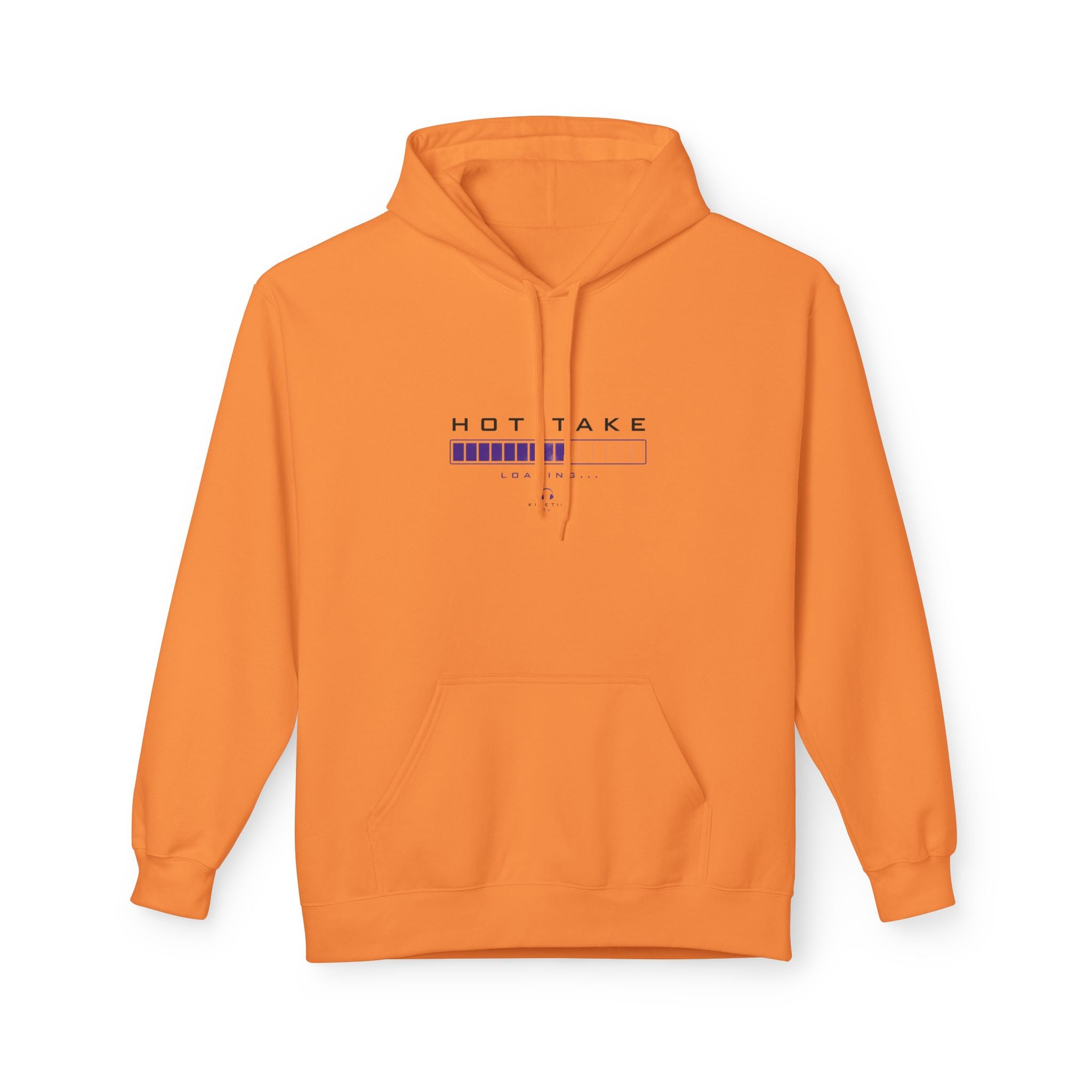 HOT TAKE Loading Hoodie — Minimalist Graphic Pullover