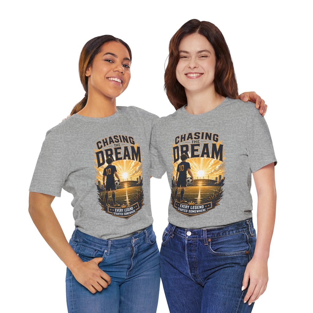 Chasing the Dream Soccer Graphic T Shirt