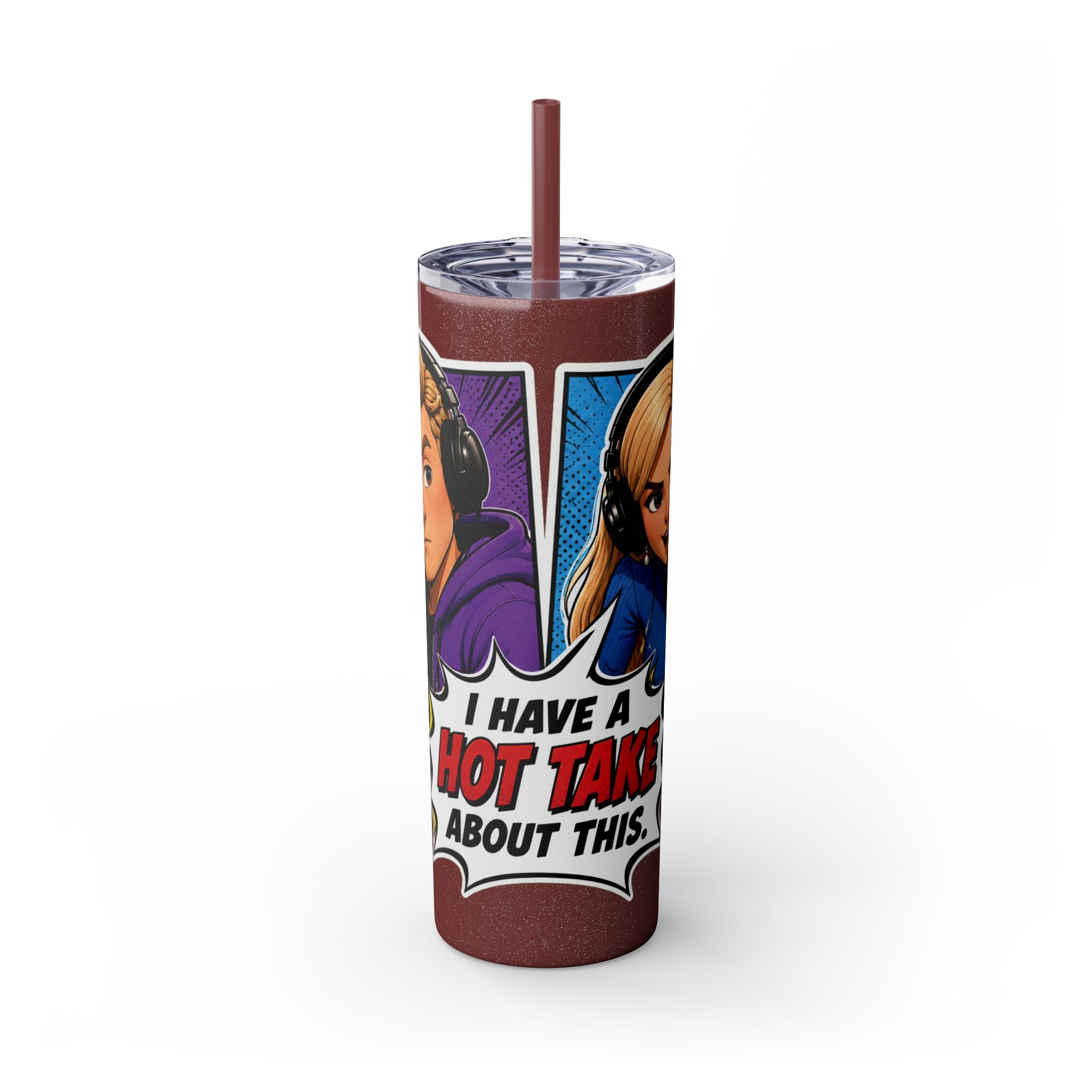 Hot Take Central I Have a Hot Take About This 20oz Pop Art Tumbler