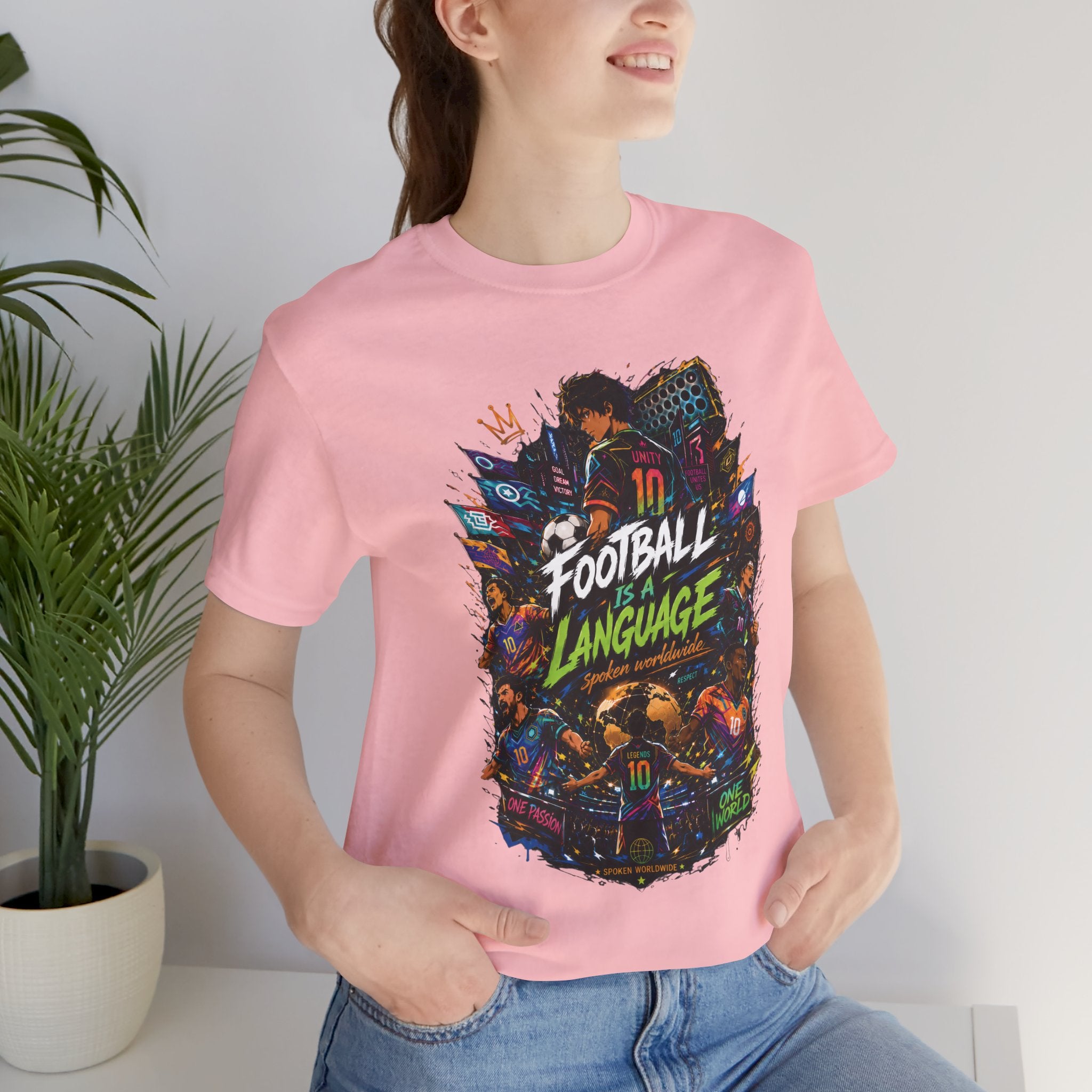 Football Is A Language T‑Shirt