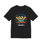 Happy Mood Blob Tee | kawaii minimal, thick outline emoji cartoon
