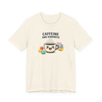Caffeine and Kindness Tee | office humor, coffee fuel