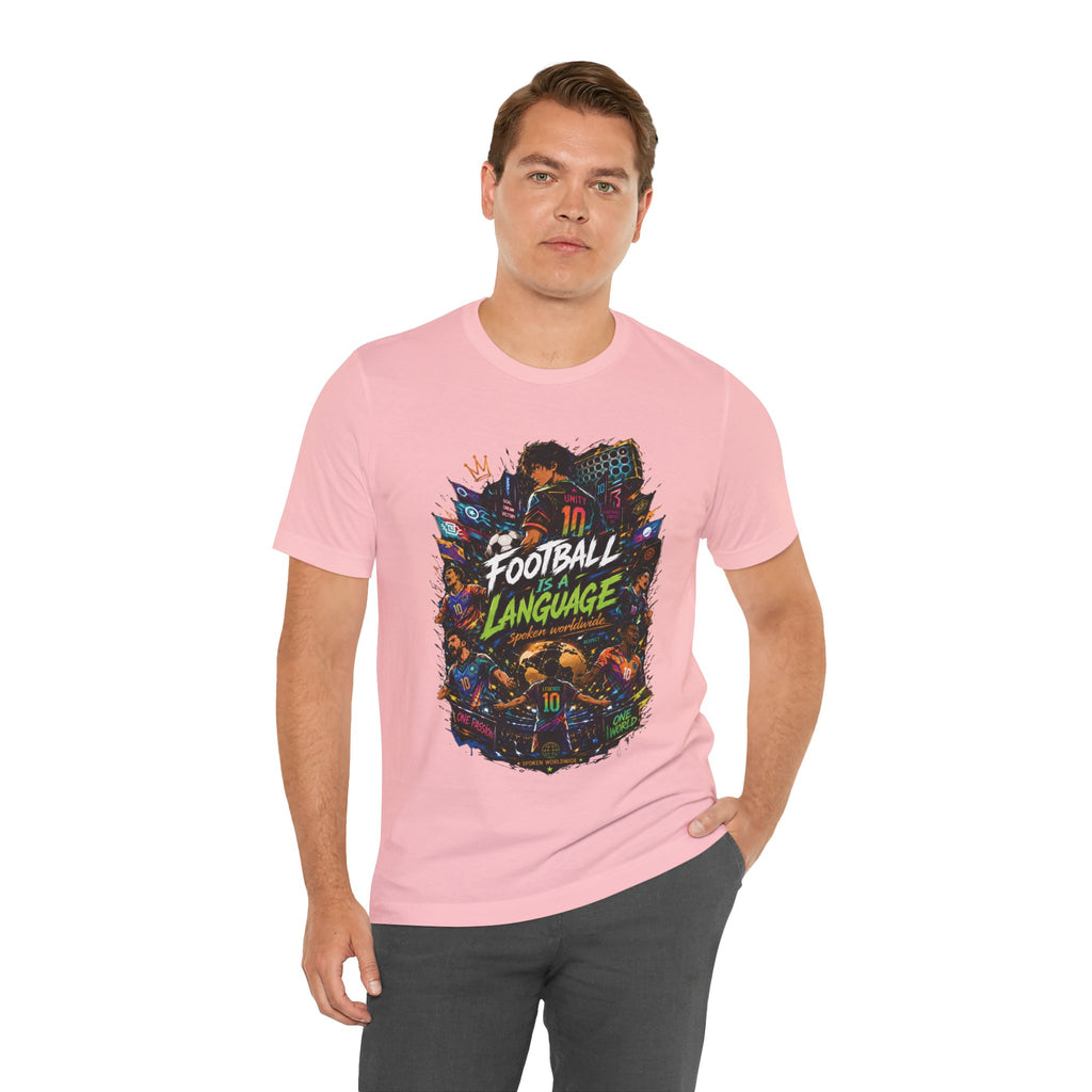 Football Is a Language Graphic T Shirt