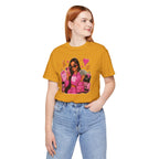 Boss Babe Pink Fashion Tee — Women’s Glam Money & Shopping Graphic Shirt