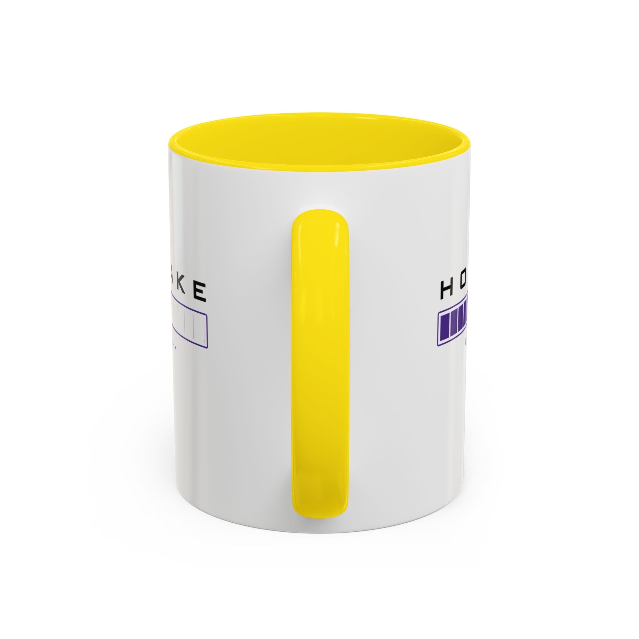 Accent Coffee Mug — "Hot Take Loading" Progress Bar Coffee Mug