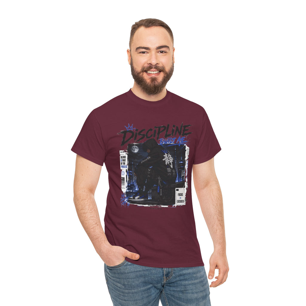 Discipline Built Me Anime Streetwear T Shirt