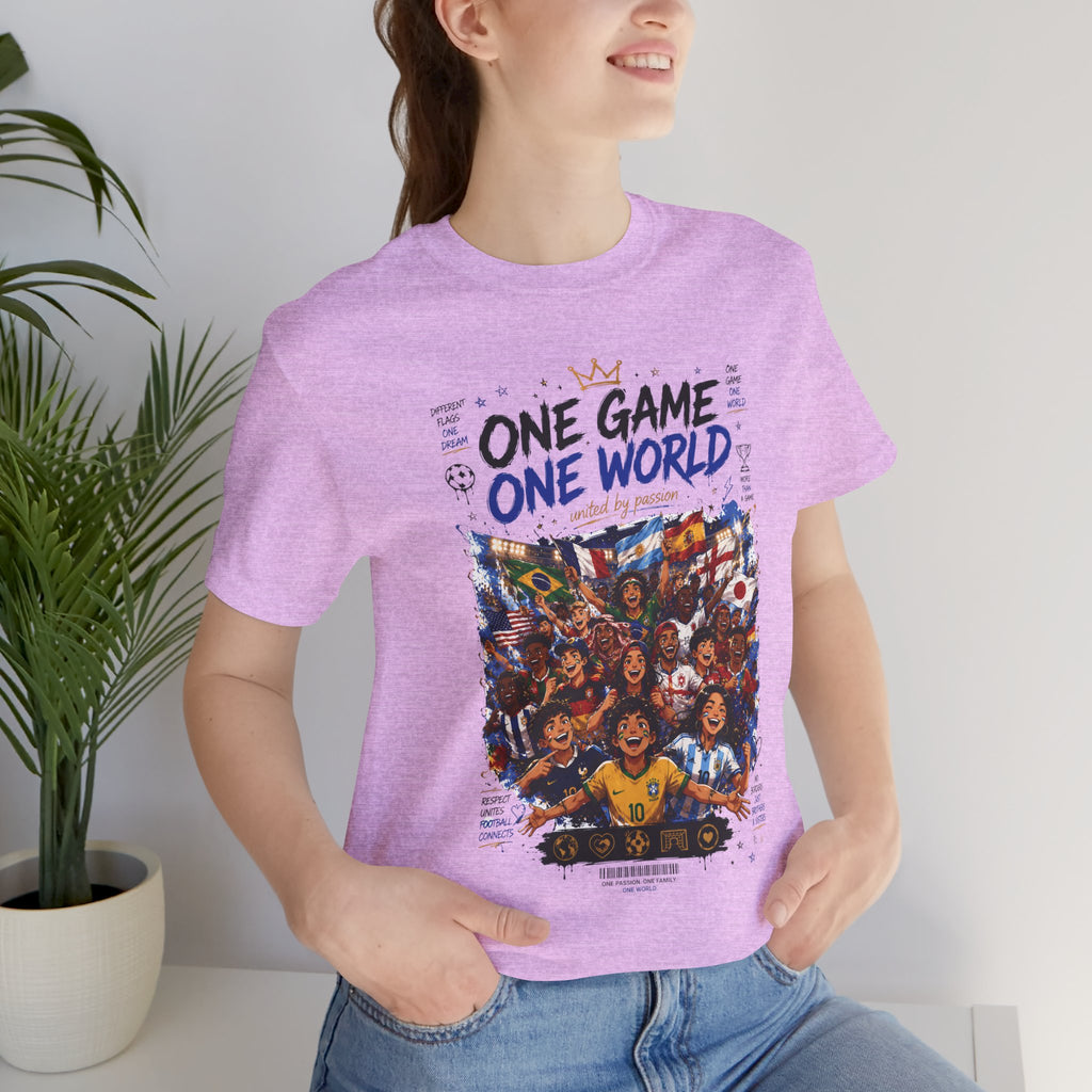 One Game One World Soccer T-Shirt