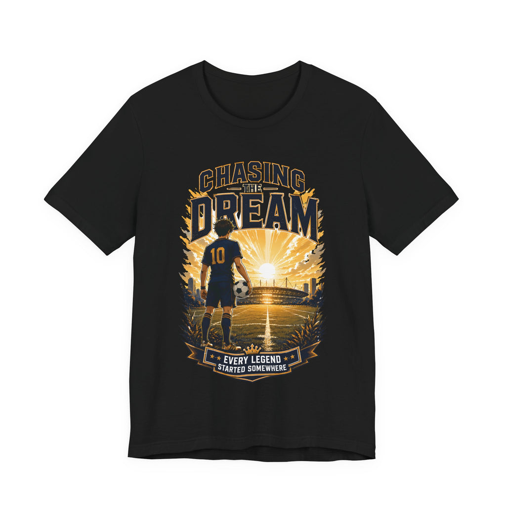 Chasing the Dream Soccer Graphic T Shirt