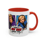 Jake And Emma Hot Take Coffee Mug — "I Have A Hot Take About This" Mug (11/15oz)