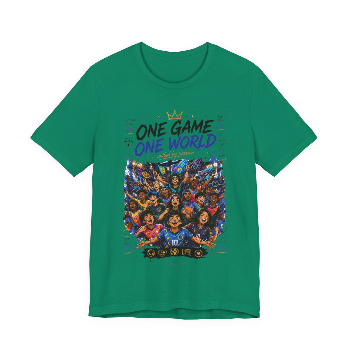 One Game One World Soccer T Shirt