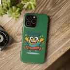 Happy Monster Magnetic Protective Phone Case Green