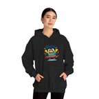 Happy Blob Cartoon Hoodie – Minimal Smiley Graphic Pullover