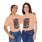 No Risk No Glory Soccer T-Shirt — Dynamic Football Player Graphic Tee