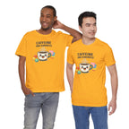 Caffeine and Kindness Coffee Graphic T Shirt