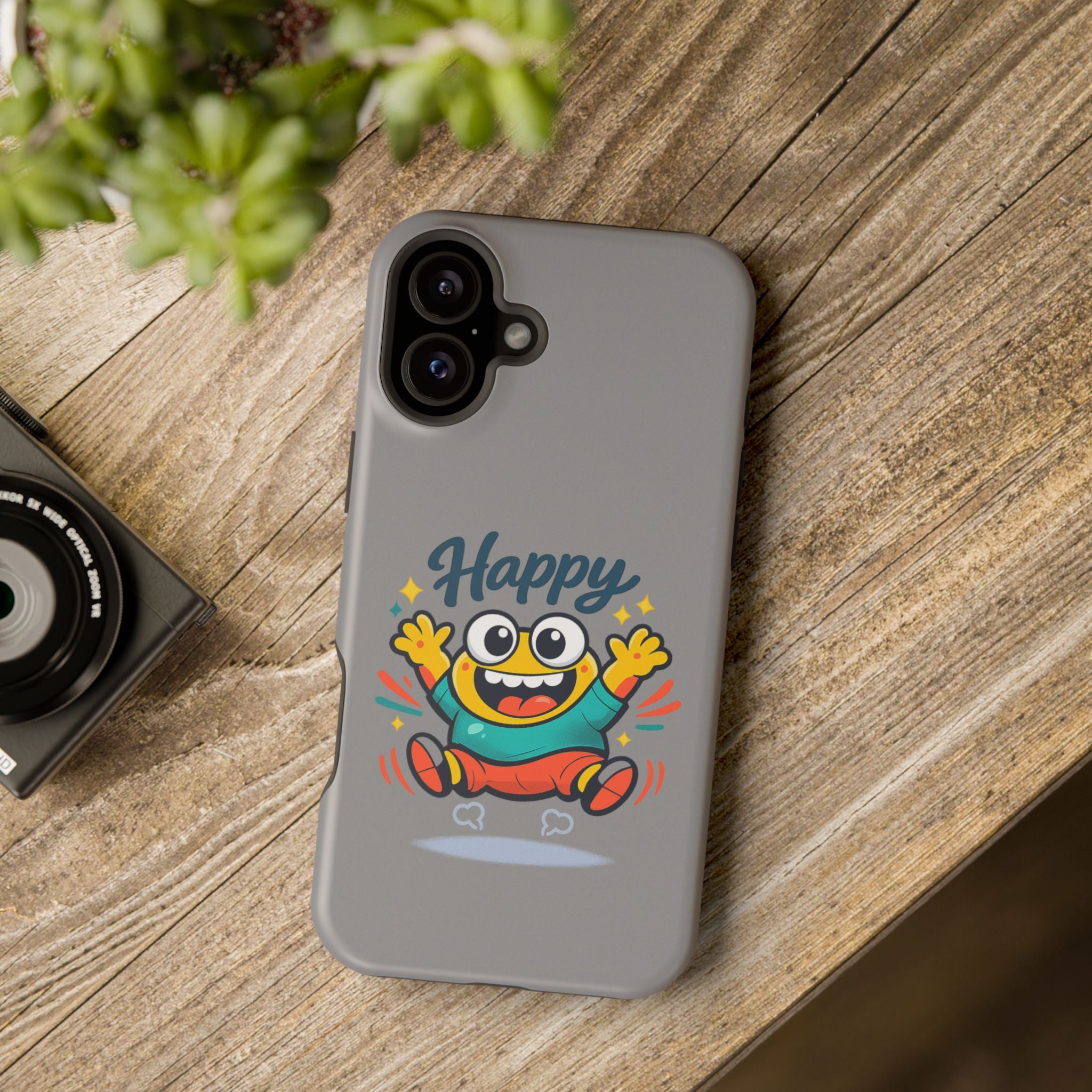 Happy Monster Magnetic Impact-Resistant Phone Case
