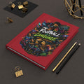 Football Is a Language Hardcover Journal — Personalized Soccer Notebook (Custom Name & Number)