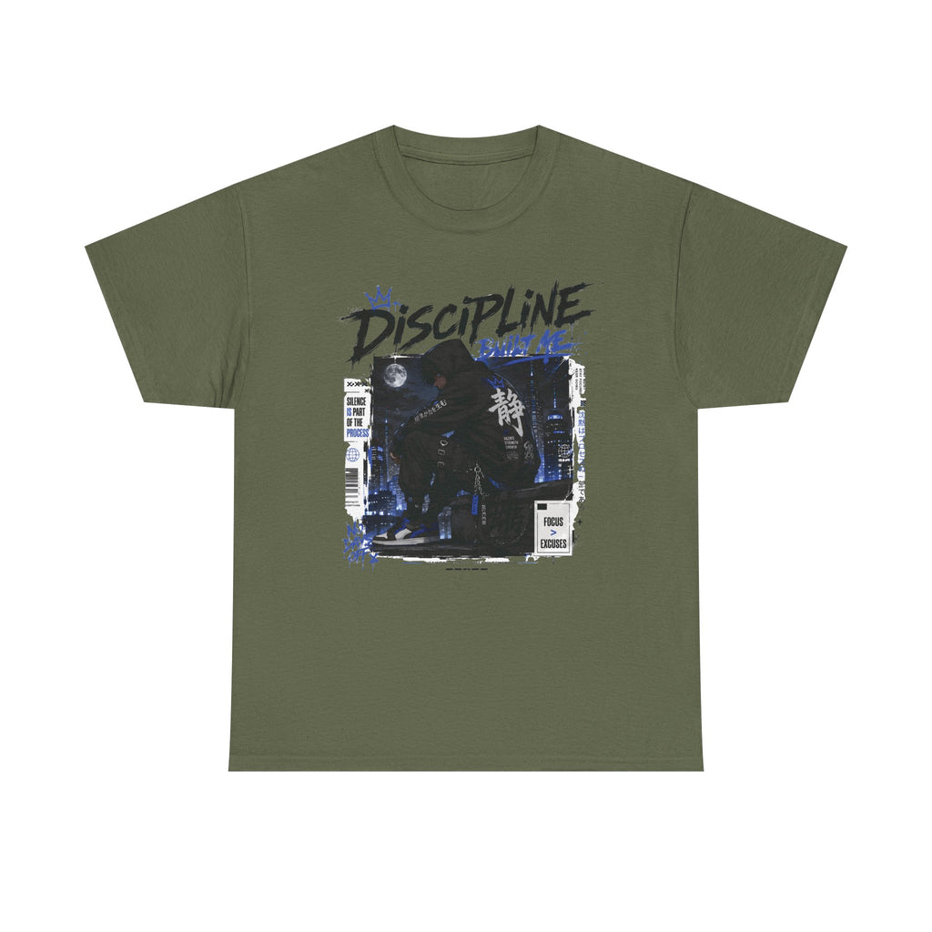 Discipline Built Me Anime Streetwear T Shirt