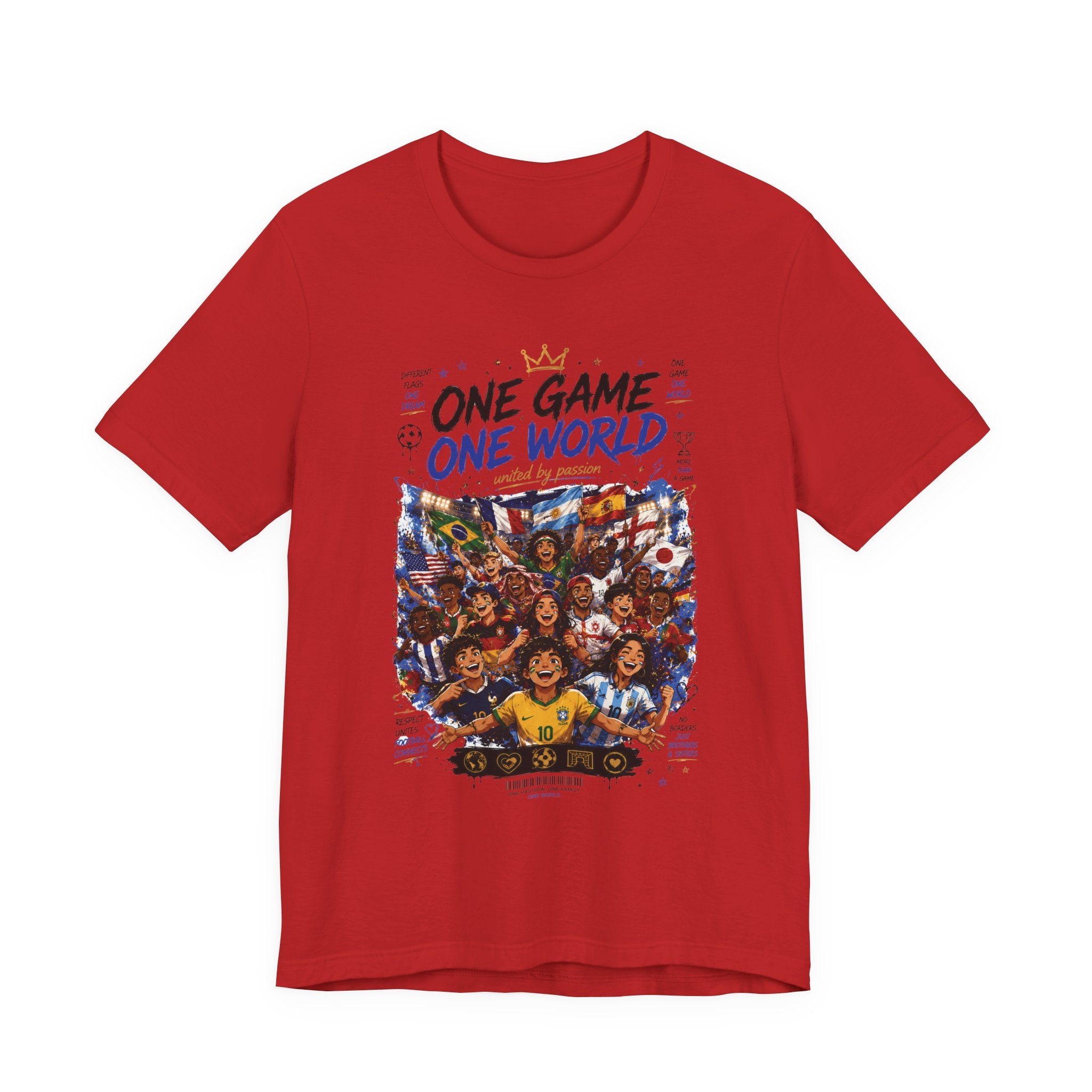 One Game One World Soccer T-Shirt