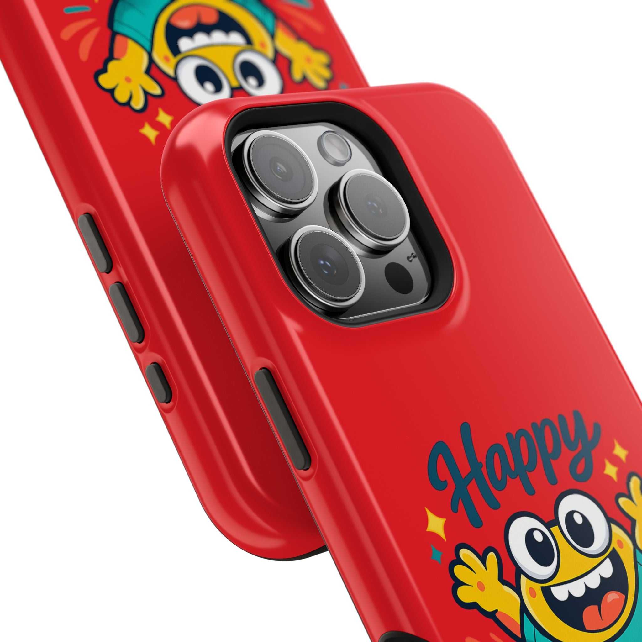 Happy Monster Magnetic Impact-Resistant Phone Case