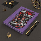 Soccer Journal — "No Risk No Glory" Motivational Hardcover (Custom Name & Number)