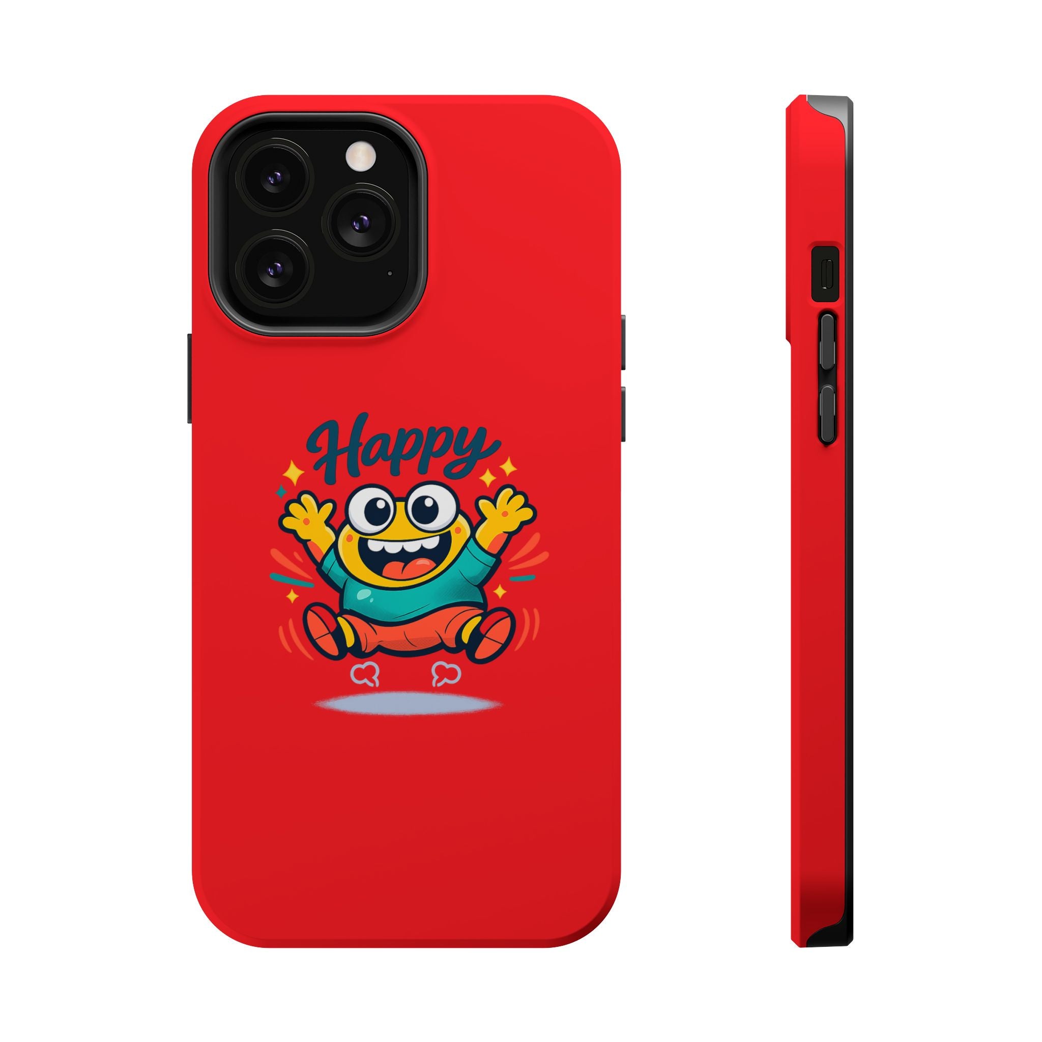 Happy Monster Magnetic Impact-Resistant Phone Case