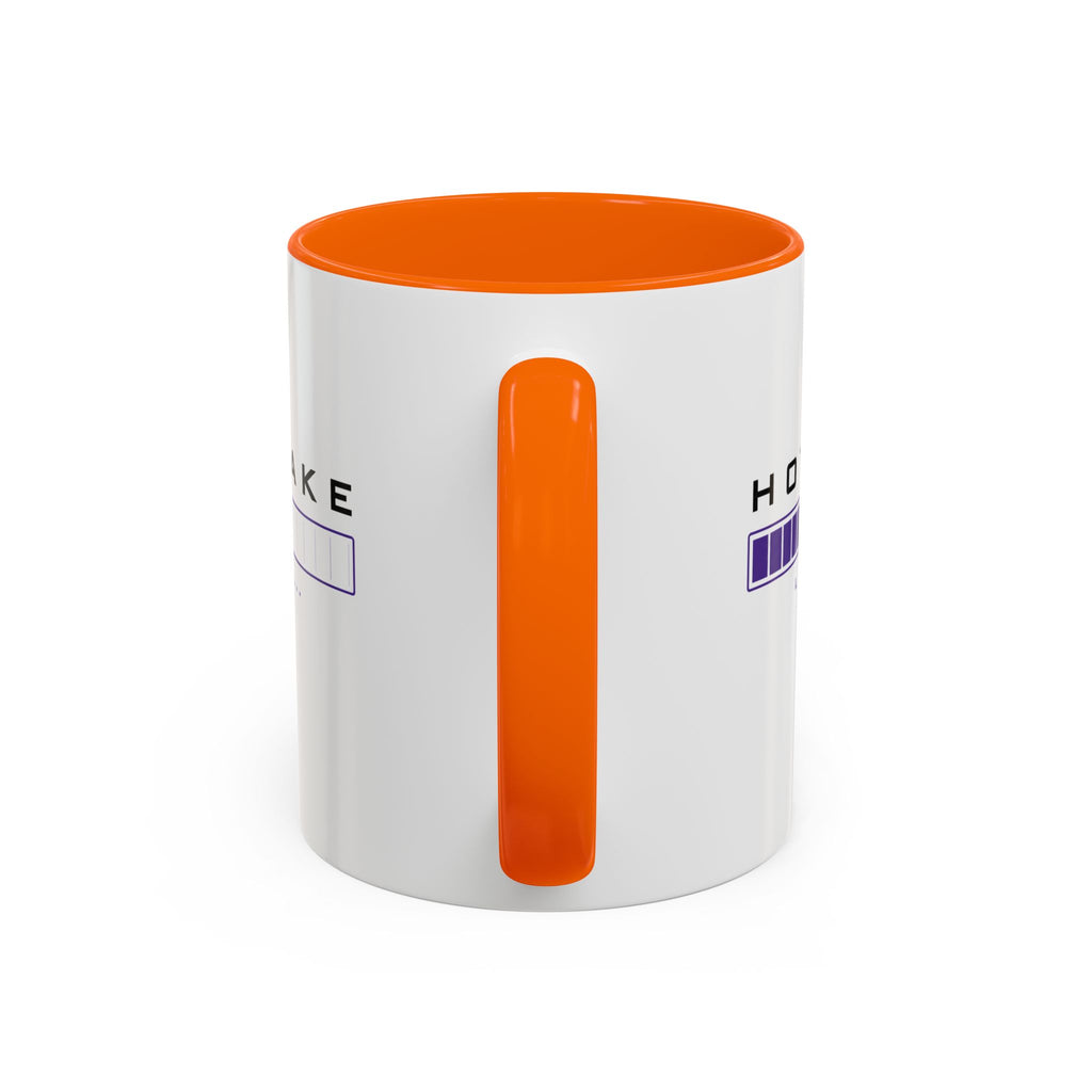 Accent Coffee Mug — "Hot Take Loading" Progress Bar Coffee Mug