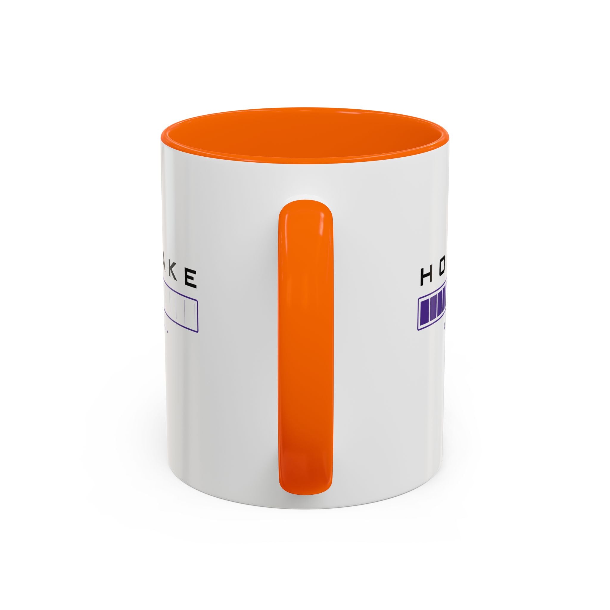 Accent Coffee Mug — "Hot Take Loading" Progress Bar Coffee Mug