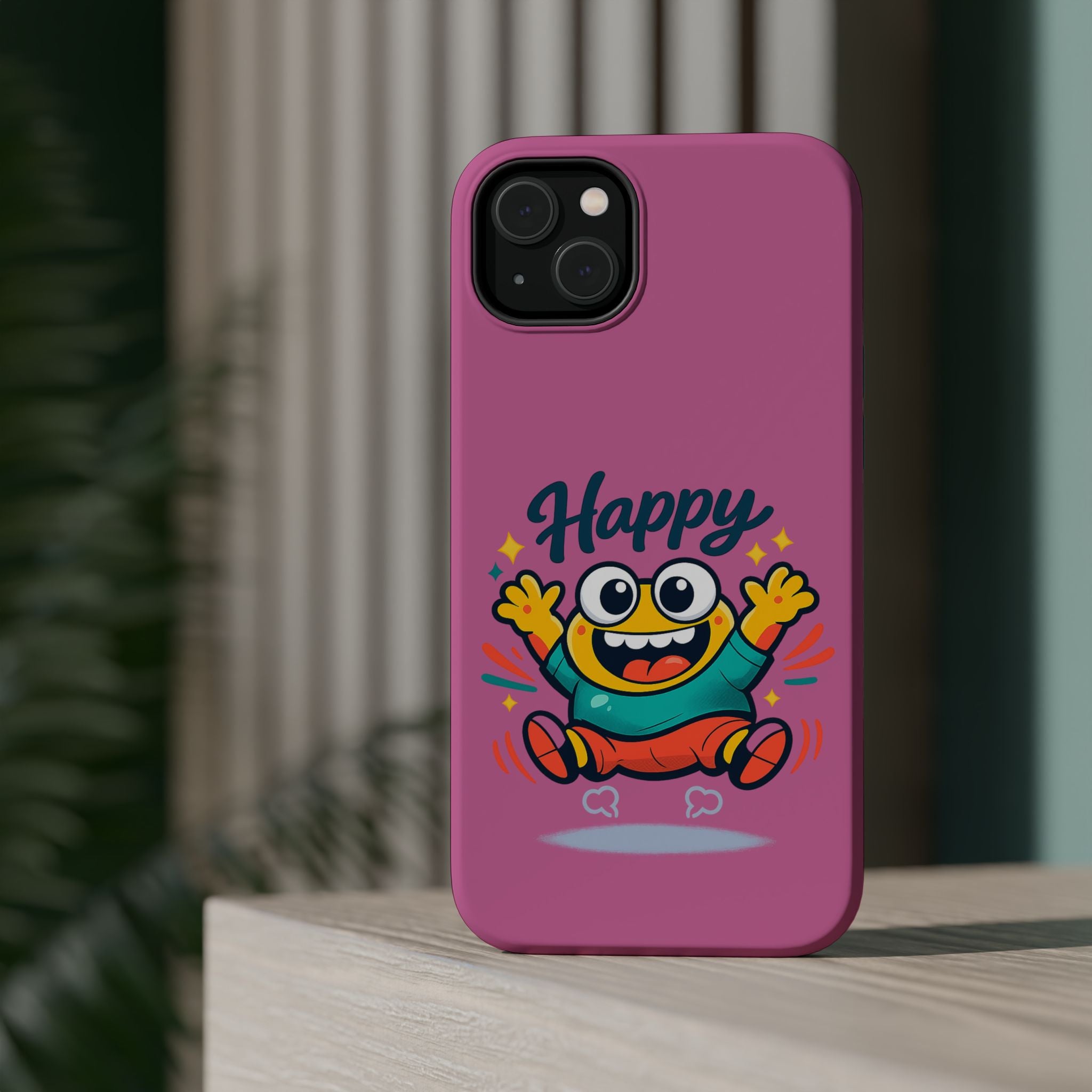 Happy Monster Magnetic Impact-Resistant Phone Case
