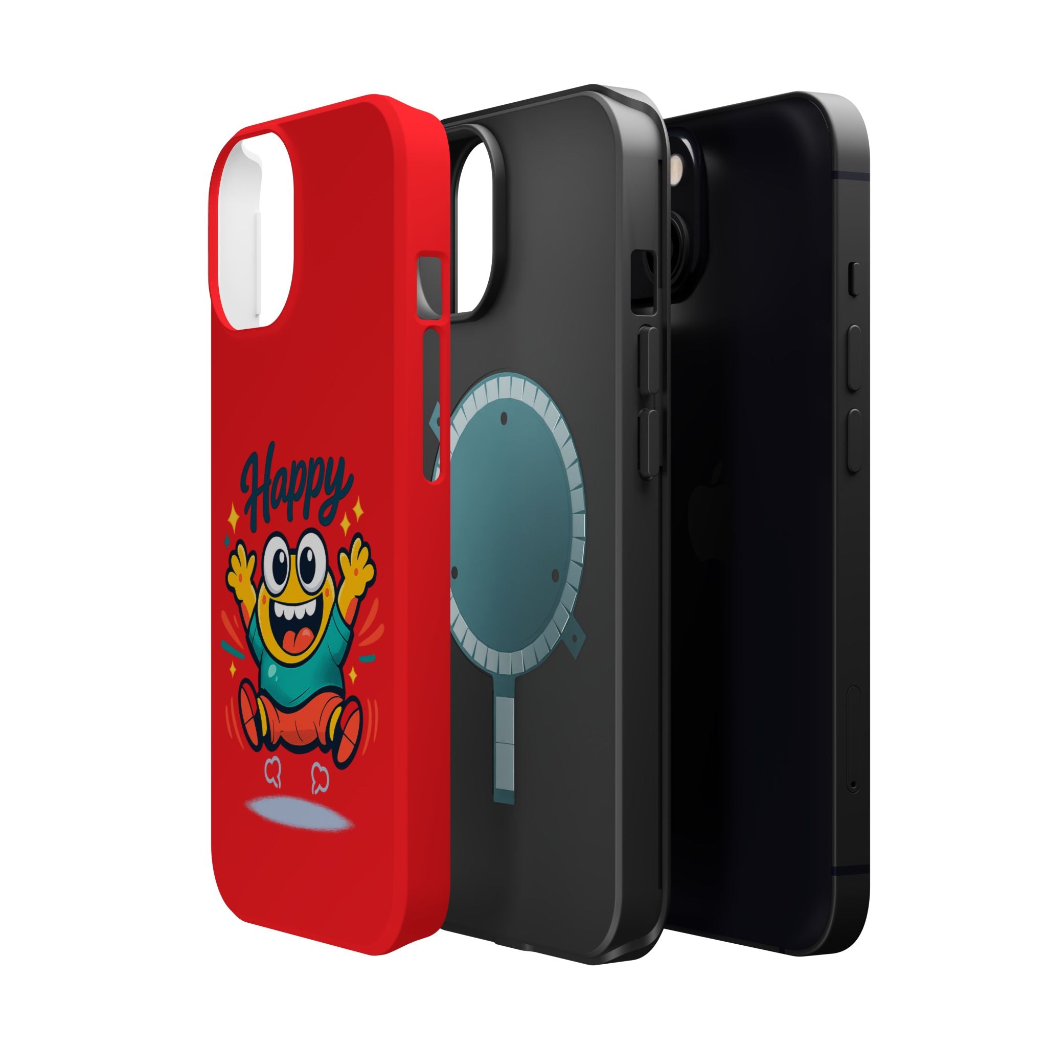 Happy Monster Magnetic Impact-Resistant Phone Case