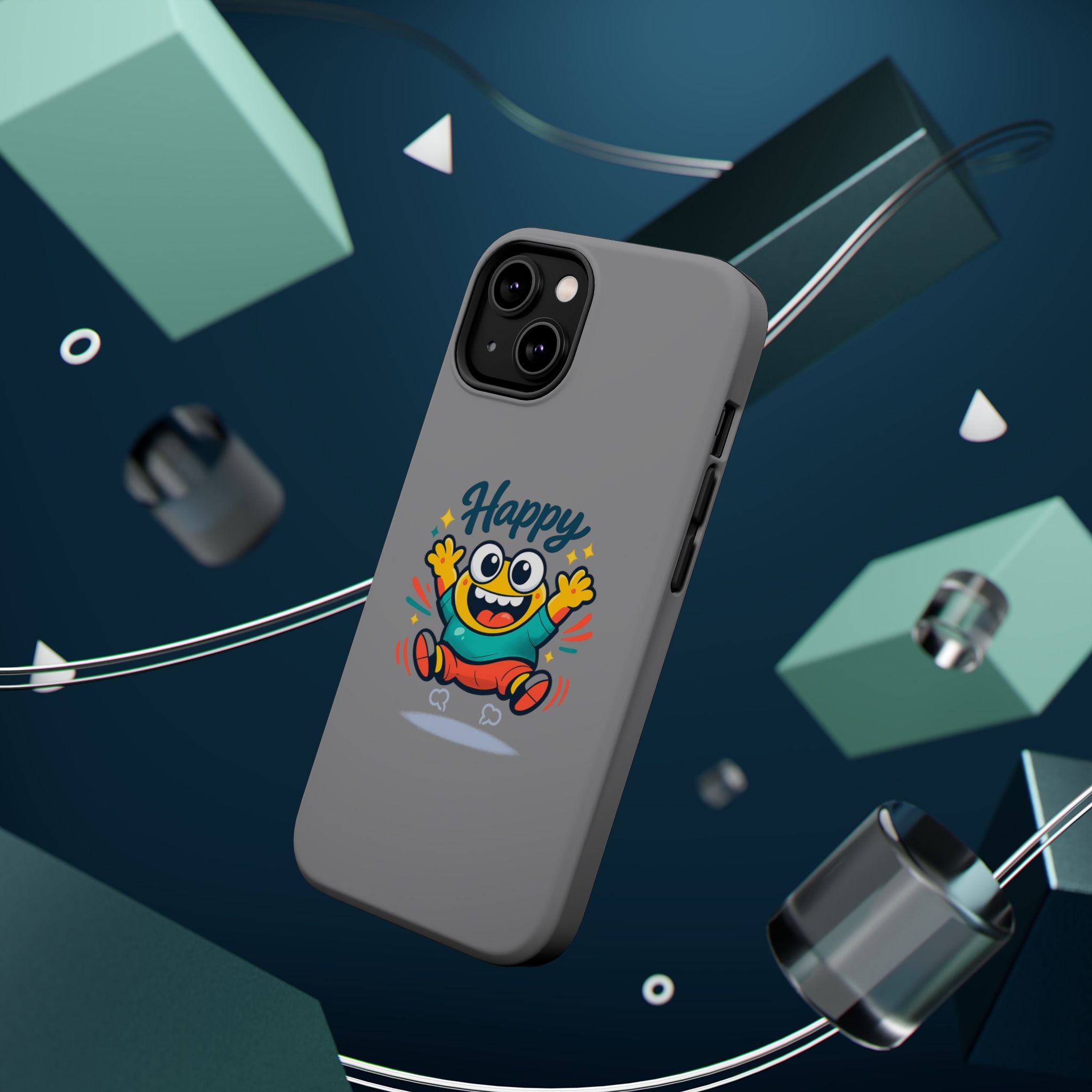 Happy Monster Magnetic Impact-Resistant Phone Case