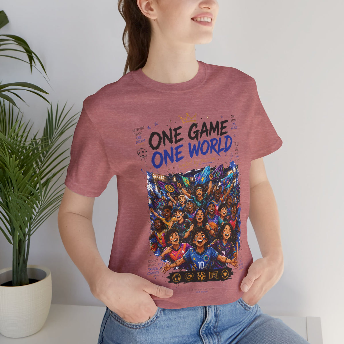One Game One World Soccer T Shirt
