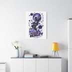 Space Astronaut Canvas Print — “You Mind Creates Reality” Inspirational Wall Art