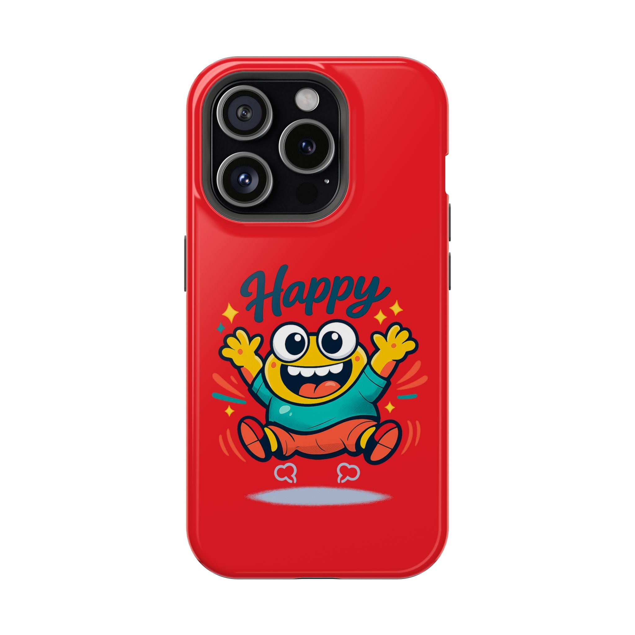 Happy Monster Magnetic Impact-Resistant Phone Case