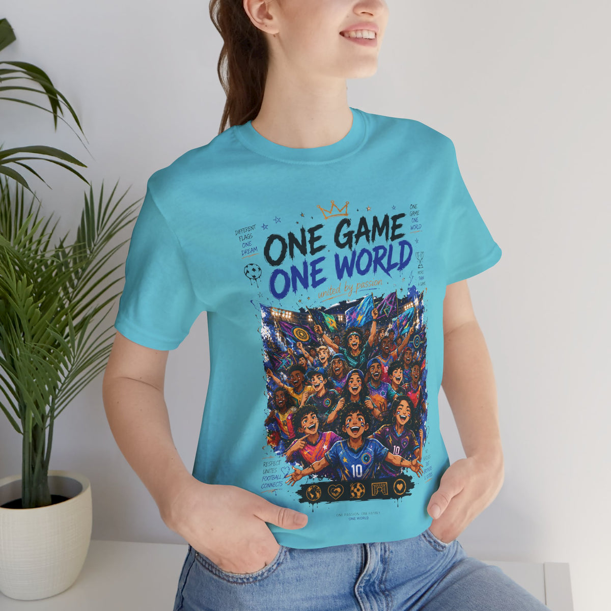 One Game One World Soccer T Shirt