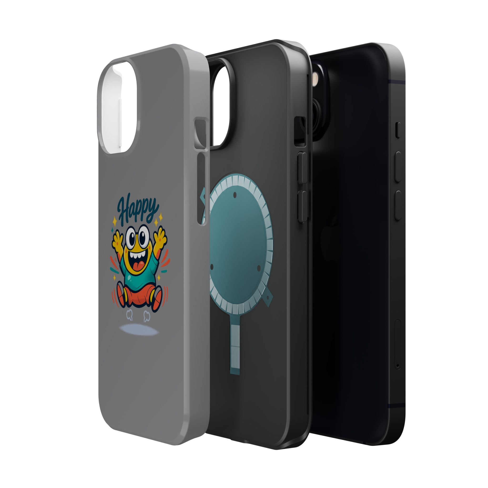 Happy Monster Magnetic Impact-Resistant Phone Case