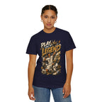 Play Like a Legend Soccer T-Shirt — Vintage Goal Celebration Graphic Tee