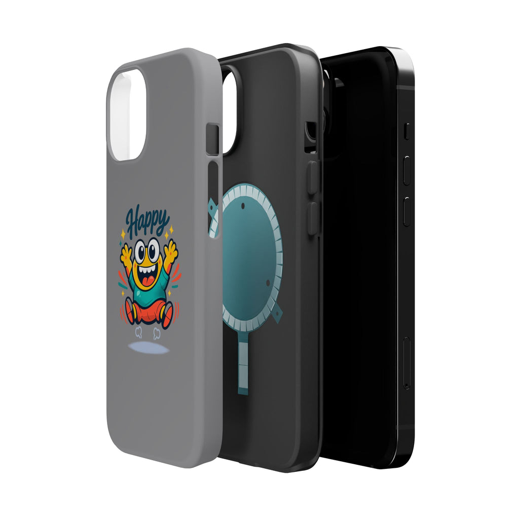 Happy Monster Magnetic Impact-Resistant Phone Case