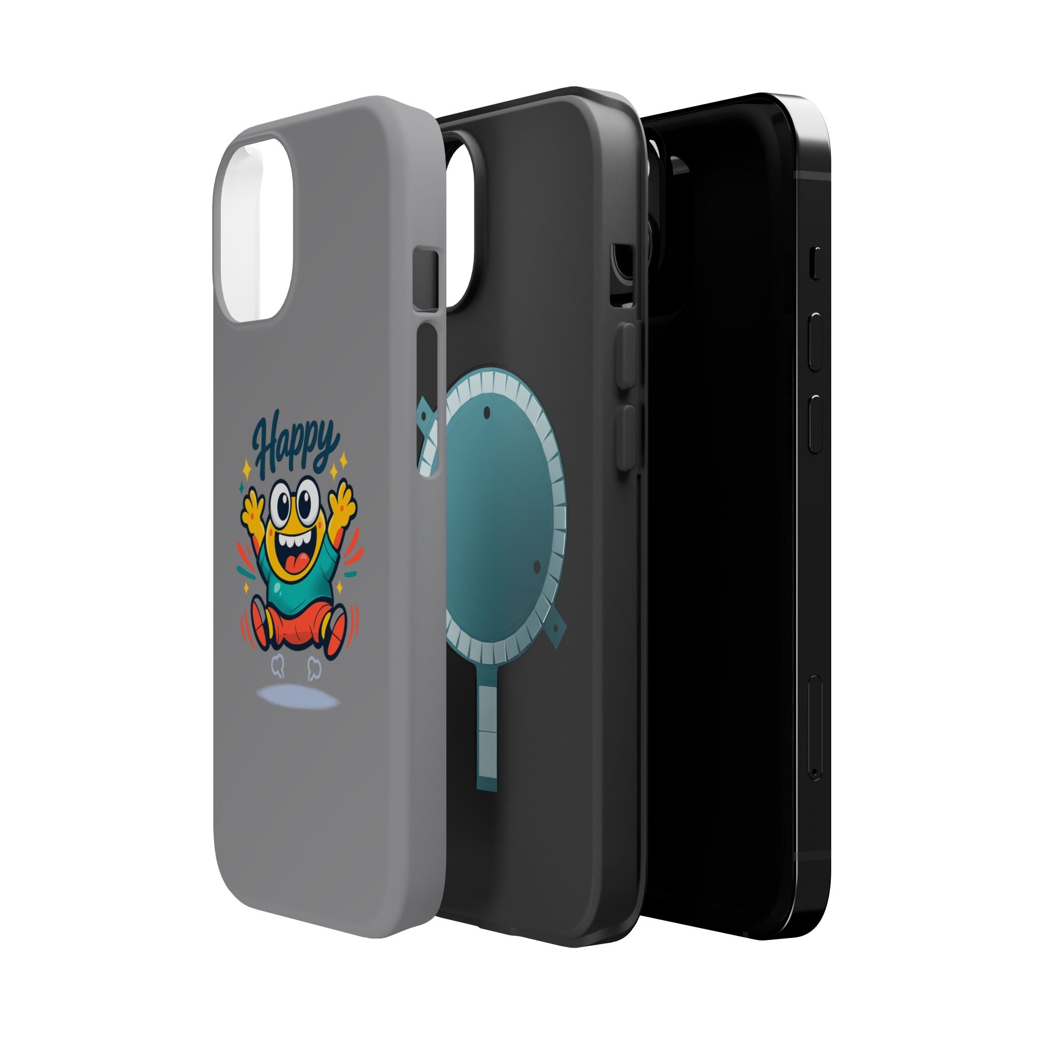Happy Monster Magnetic Impact-Resistant Phone Case