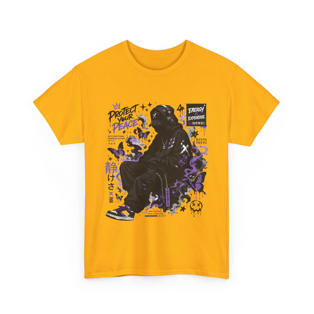 Peacekeeper Anime Graphic T Shirt Purple Streetwear Design
