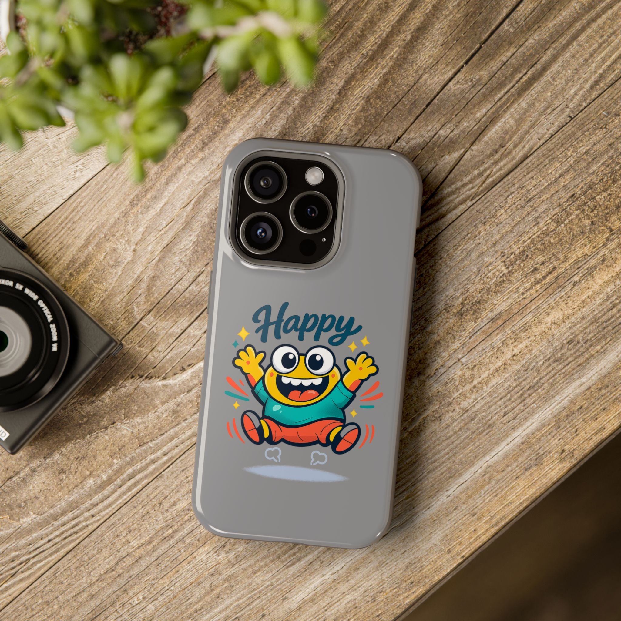 Happy Monster Magnetic Impact-Resistant Phone Case