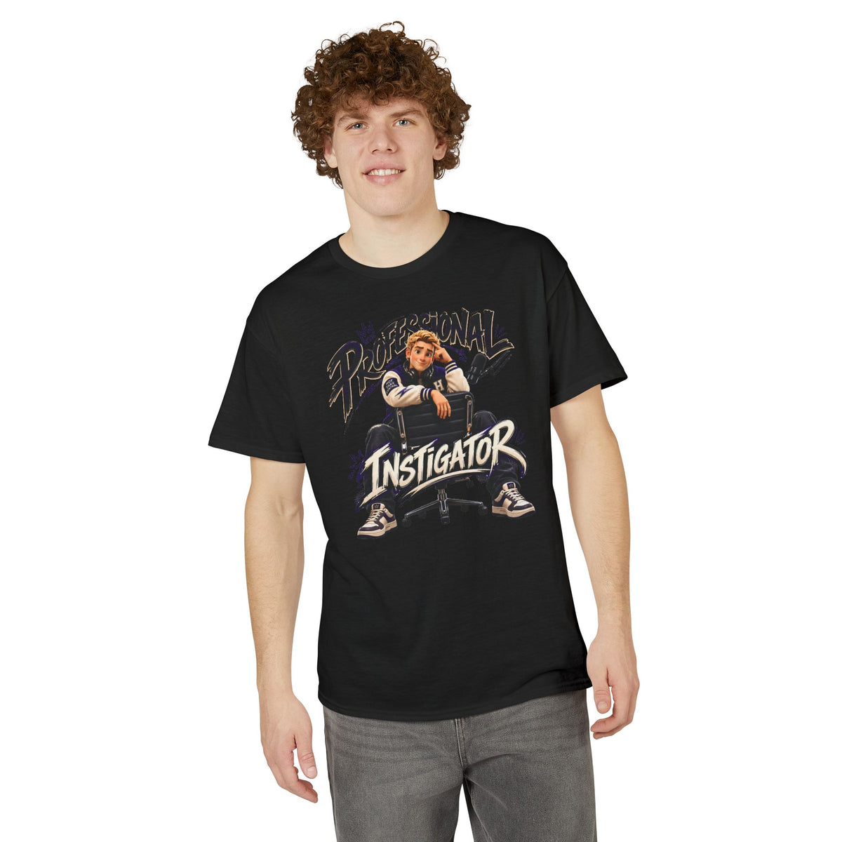 Hot Take Central Professional Instigator Jake Graphic T Shirt