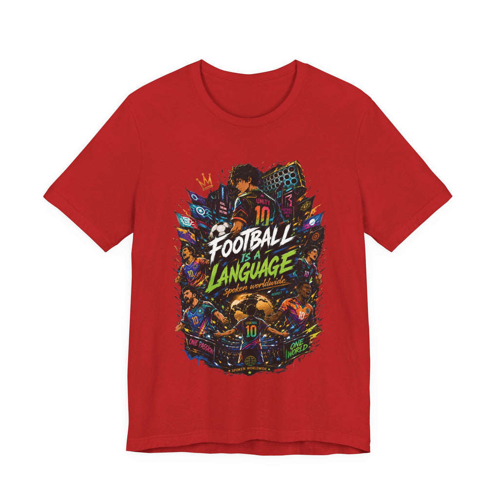 Football Is a Language Graphic T Shirt