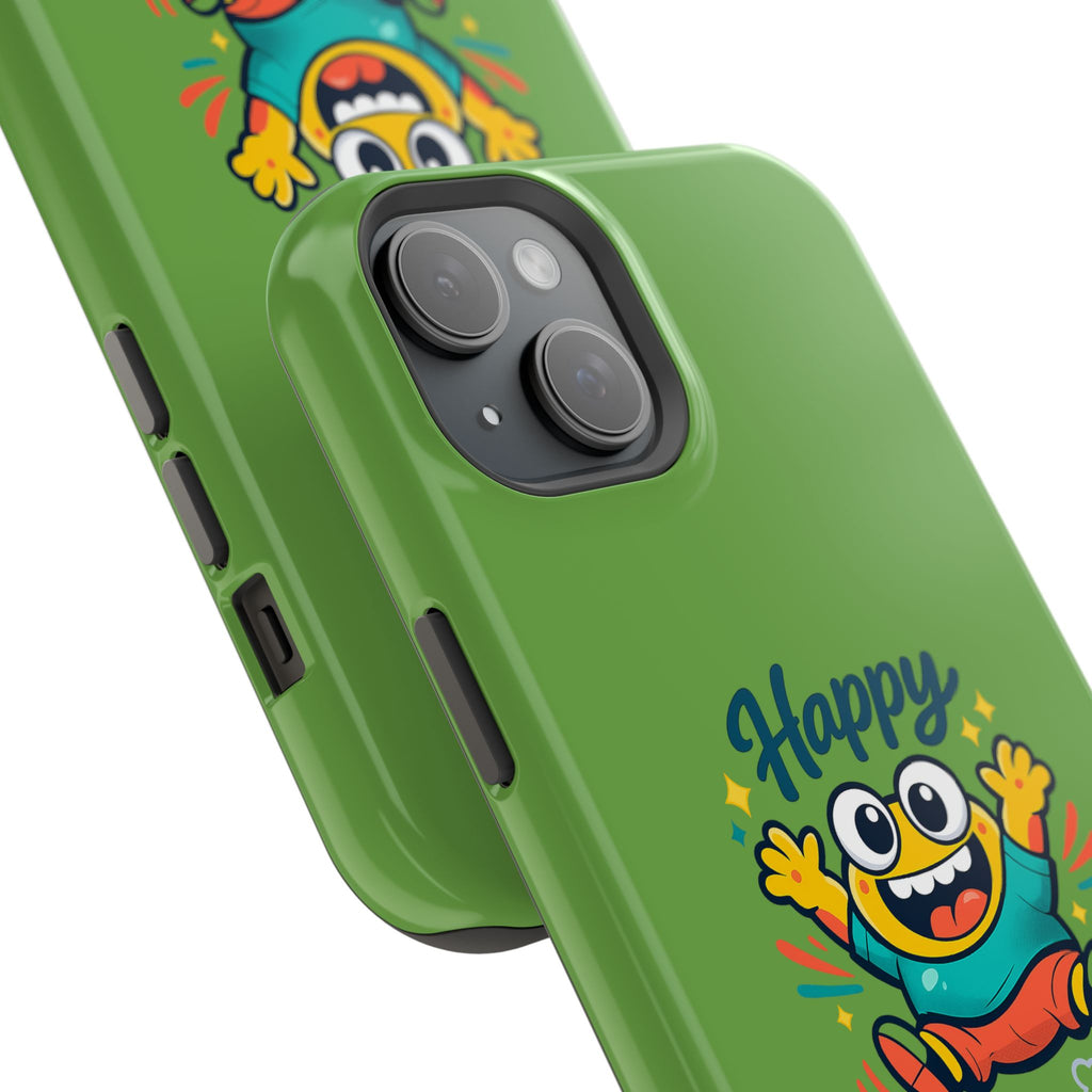 Happy Monster Magnetic Impact-Resistant Phone Case