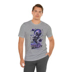 Astronaut Galaxy Tee — "Your Mind Creates Reality" Space Graphic T-Shirt