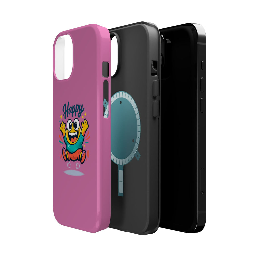 Happy Monster Magnetic Impact-Resistant Phone Case