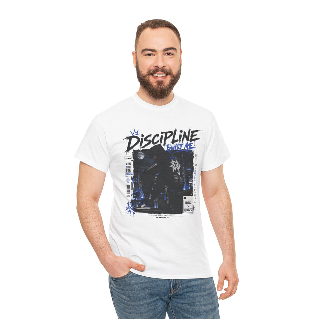 Discipline Built Me Anime Streetwear T Shirt