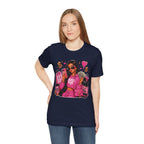 Boss Babe Pink Fashion Tee — Women’s Glam Money & Shopping Graphic Shirt