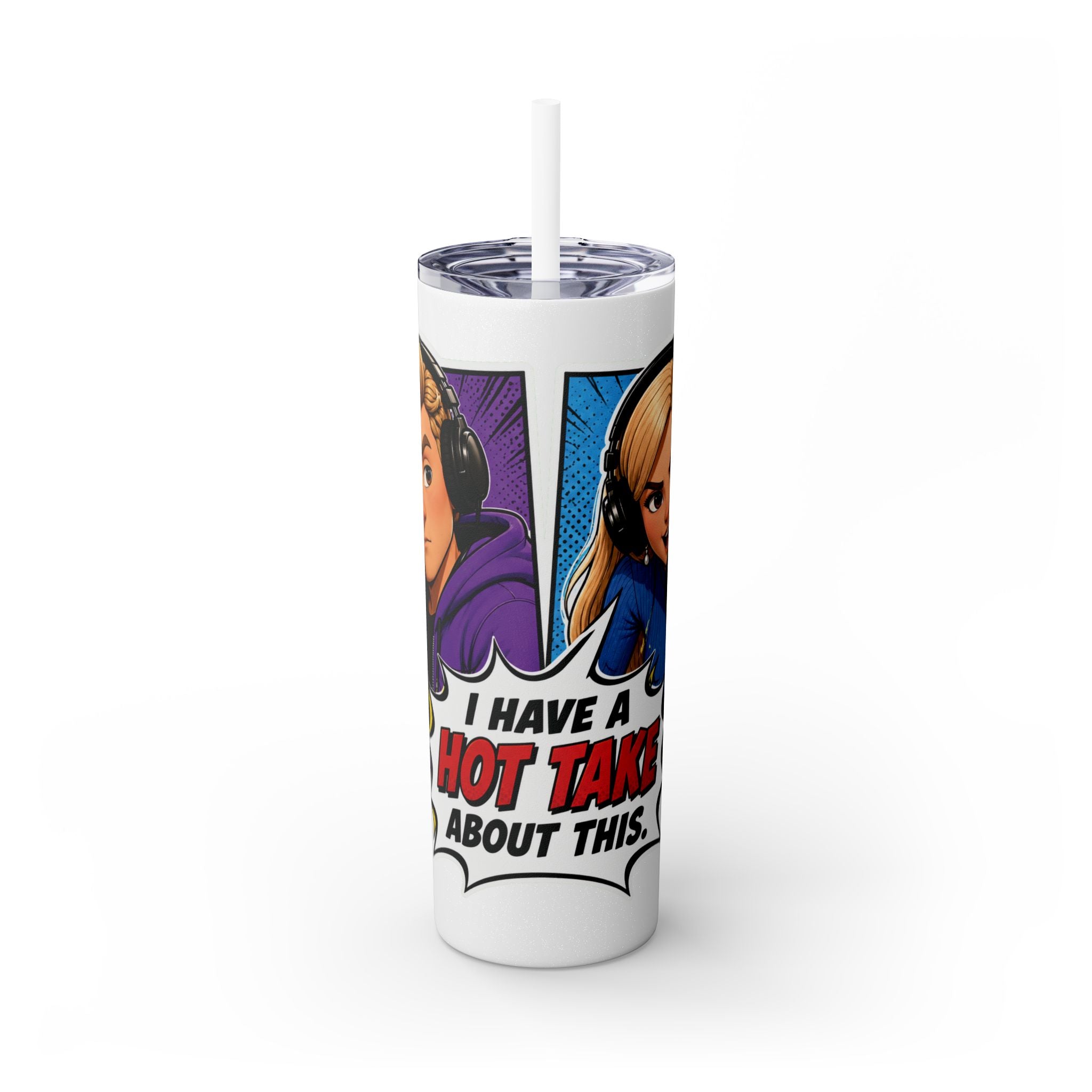 Hot Take Central I Have a Hot Take About This 20oz Pop Art Tumbler
